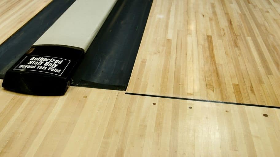 bowling foul line sensor